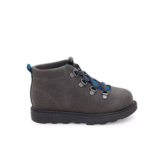 "Carter's Toddler Boys Donnie Boots, Stylish & Sturdy, Size 12, Grey - $30 MSRP - Picture 3 of 7